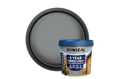 Ronseal Fence Life Plus + Slate 5lt Ronseal Fence Life Plus + Slate 5lt