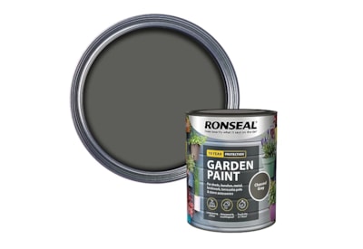 Ronseal Garden Paint Charcoal Grey 750ml Ronseal Garden Paint Charcoal Grey 750ml