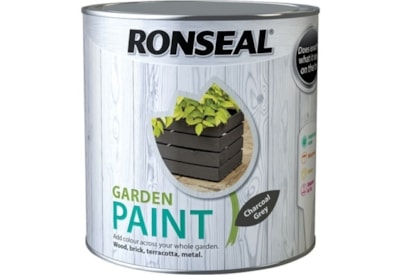 Ronseal Garden Paint Charcoal Grey 2.5l Ronseal Garden Paint Charcoal Grey 2.5l
