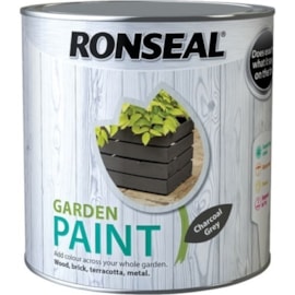 Ronseal Garden Paint Charcoal Grey 2.5l Ronseal Garden Paint Charcoal Grey 2.5l