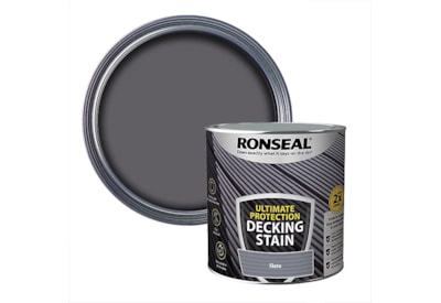 Ronseal Ultimate Decking Stain Slate 2.5l Ronseal Ultimate Decking Stain Slate 2.5l