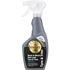 Simoniz Back To Black Tyre & Trim Wet Look 500ml Simoniz Back To Black Tyre & Trim Wet Look 500ml