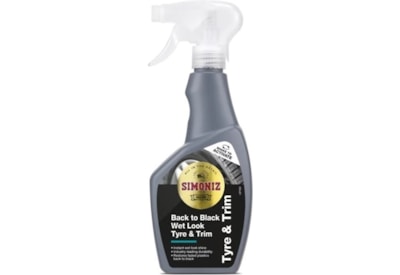 Simoniz Back To Black Tyre & Trim Wet Look 500ml Simoniz Back To Black Tyre & Trim Wet Look 500ml