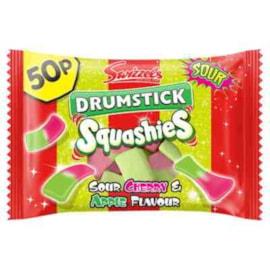 Swizzels Matlow Squashies Drumstick Sour Cherry & Apple Pmp 45g (90475)
