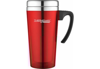 Thermocafe Translucent Travel Mug Red 420ml Thermocafe Translucent Travel Mug Red 420ml