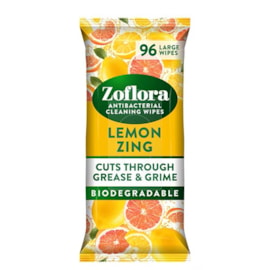 Zoflora Wipes Lemon Fresh 96S
