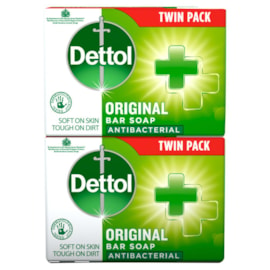Dettol Antibac Soap Twin Pack 100g (RB763872)