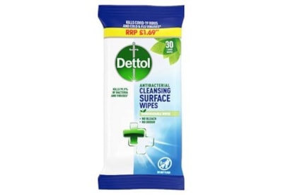 Dettol Surface Wipes Refill 1.69pmp* 30s (RB805329)