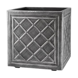 Stewart Lead Effect Square Planter 38cm Stewart Lead Effect Square Planter 38cm