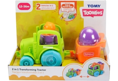 Tomy Toomies 2 in 1 Transforming tractor (E73219C)
