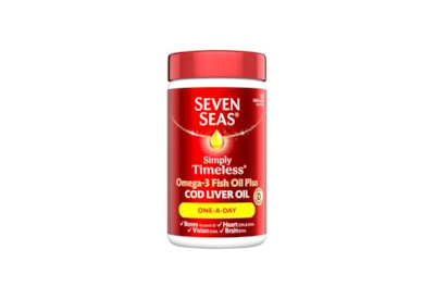 Seven Seas Simply Timeless Cod Liver Oil Oad 120s Seven Seas Simply Timeless Cod Liver Oil Oad 120s