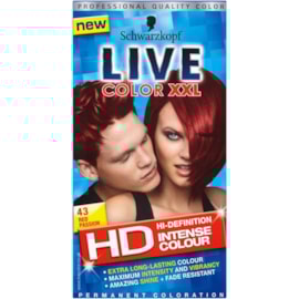 Schwarzkopf Live Color-red Passion Xxl R43 * Schwarzkopf Live Color-red Passion Xxl R43 *