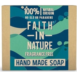 Faith In Nature Soap Fragrance Free 100g Faith In Nature Soap Fragrance Free 100g