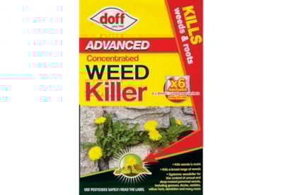 Doff Advanced Con. Weedkiller 6x80ml Sachets Doff Advanced Con. Weedkiller 6x80ml Sachets
