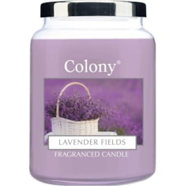 Colony Candle Jar Lavender Fields Medium Colony Candle Jar Lavender Fields Medium