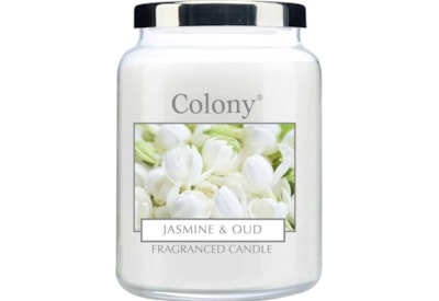 Colony Candle Jar Jasmine & Oud Medium (CLN0206)