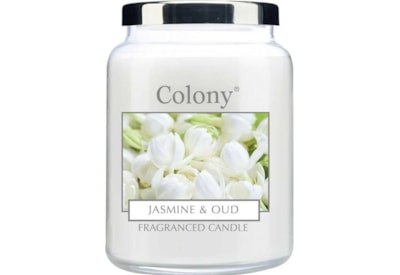 Colony Candle Jar Jasmine & Oud Large Colony Candle Jar Jasmine & Oud Large