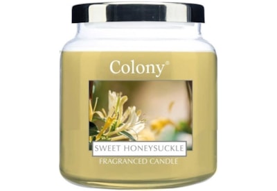 Colony Candle Jar Sweet Honeysuckle Medium (CLN0207)