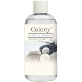 Colony Reed Diffuser Refill Vanilla & Cashmere 200ml (CLN0602)