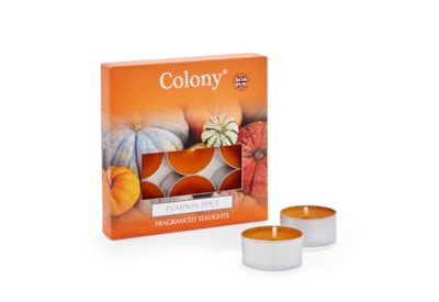 Wax Lyrical Colony Tealights Pumpkin Spice 9pk Wax Lyrical Colony Tealights Pumpkin Spice 9pk
