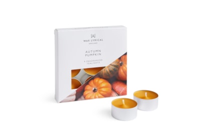Wax Lyrical Tealights Autumn Pumpkin 9pk Wax Lyrical Tealights Autumn Pumpkin 9pk