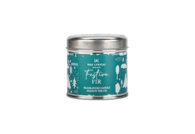 Wax Lyrical Candle Tin Festive Fir