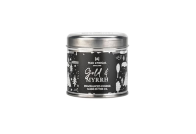 Wax Lyrical Candle Tin Gold & Myrrh