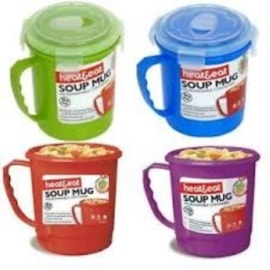 Heat&eat Microwave Mugs Assorted Colours Heat&eat Microwave Mugs Assorted Colours
