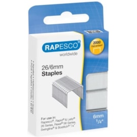 Rapesc0 Rapesco Staples 24/6mm 2000 (S2662MA3)