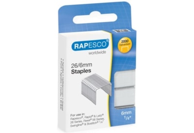 Rapesco Staples 24/6mm 2000 (S2662MA3)