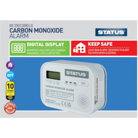 Status Digital Carbon Monoxide Alarm (SDCMA3XAAIPB4)