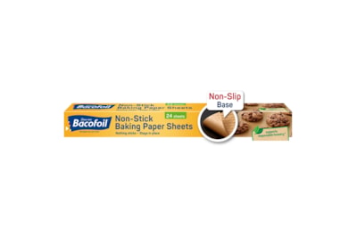 Bacofoil Non Stick Baking Paper Sheets 24S Bacofoil Non Stick Baking Paper Sheets 24S