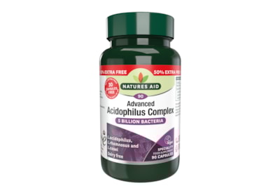 Natures Aid Acidophilus Complex + 50% 60s Natures Aid Acidophilus Complex + 50% 60s
