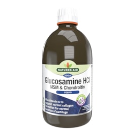 Natures Aid Glucosamine Msm & Chondroitin Liquid 500ml (126510)