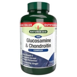 Natures Aid Glucosamine & Chondroitin Complex 180s Natures Aid Glucosamine & Chondroitin Complex 180s