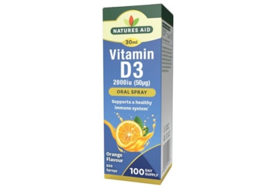Natures Aid Vitamin D3 Spray 30ml Natures Aid Vitamin D3 Spray 30ml
