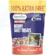 Gardman Seed & Mealworm Suet Treats Berry 1kg Gardman Seed & Mealworm Suet Treats Berry 1kg