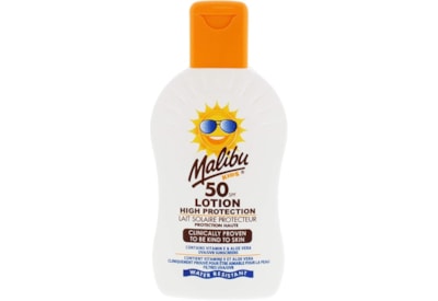 Malibu Sun Lotion Kids Spf50 200ml Malibu Sun Lotion Kids Spf50 200ml