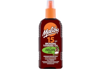 Malibu Bronzing & Tanning Spray With Argan Oil 200ml Malibu Bronzing & Tanning Spray With Argan Oil 200ml