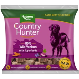 Country Hunter Dog nuggets - Venison 1kg (NMNVB)