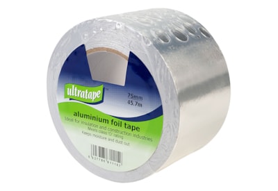 Ultratape Rhino Aluminium Tape 75mm x 45.7m Ultratape Rhino Aluminium Tape 75mm x 45.7m
