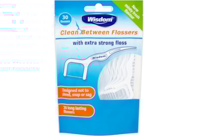 Wisdom Clean Between Flossers 30s Wisdom Clean Between Flossers 30s