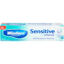 Wisdom Sensitive Whitening Toothpaste 100ml Wisdom Sensitive Whitening Toothpaste 100ml