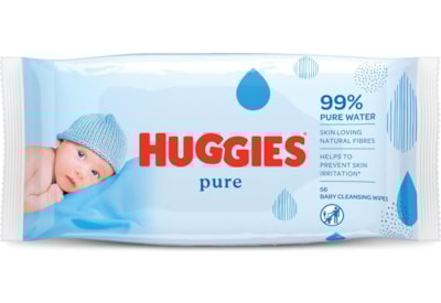 Huggies Pure Wipes 56s Huggies Pure Wipes 56s