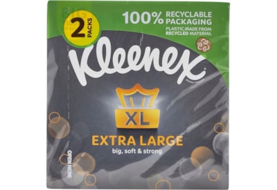 Kleenex Extra Large Tissues 2 x 44s Kleenex Extra Large Tissues 2 x 44s