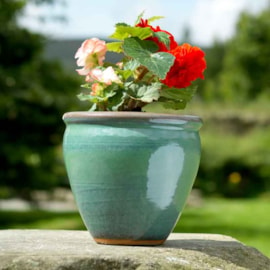 Y.f.pots Small Conservatory Pot - Leaf (62135)