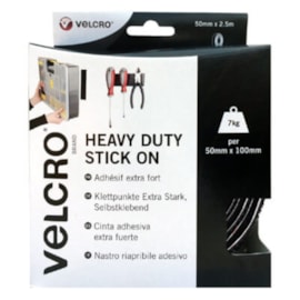 Velcro® Brand Velcro Heavy Duty Hook & Loop 50mmx2.5m Black (40160)