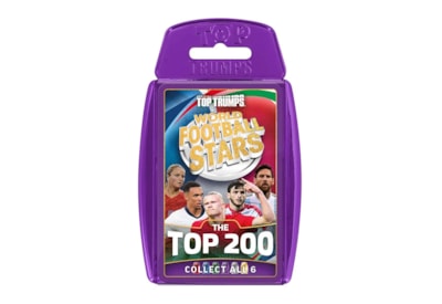 World Football Stars Top 200 Top Trumps - Pack 4 - Refresh World Football Stars Top 200 Top Trumps - Pack 4 - Refresh