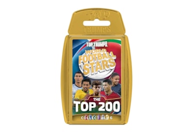 World Football Stars Top 200 Top Trumps - Pack 6 - Refresh World Football Stars Top 200 Top Trumps - Pack 6 - Refresh