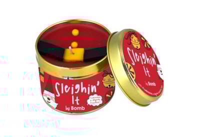 Get Fresh Cosmetics Sleighin - It Tin Candle Get Fresh Cosmetics Sleighin - It Tin Candle